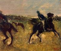 Degas, Edgar - Jockeys